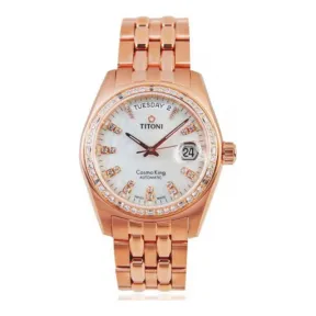 梅花/Titoni 宇宙系列 自动机械 男表 787 GR-DB-309